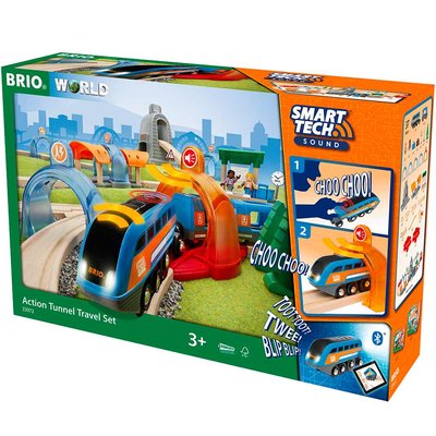 Большая детская железная дорога BRIO Smart Tech (33972) 33972 фото