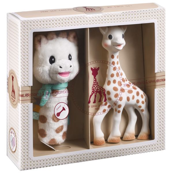 Подарунковий набір для новонародженого з пищалкою Жирафа Софі, Sophie la girafe (Vulli) (000012) 000012 фото