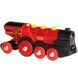 Могутній червоний локомотив для залізниці BRIO на батарейках (33592) 33592 фото 2