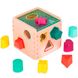 Развивающая деревянная игрушка-сортер Battat - Волшебный куб (BX1763Z) BX1763Z фото 1