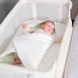 Дитяче ліжко Childhome 2 в 1 Evolux Bedside Crib, біле (EVOBSCNW) EVOBSCNW фото 10