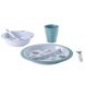 Набір посуду з меламіну Beaba, синій (913459) 913459 фото 2