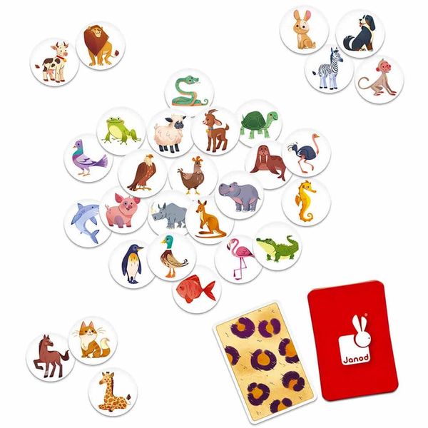 Настольная игра Janod Характеристики Животных (J02621) J02621 фото