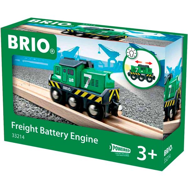 Локомотив для залізниці BRIO на батарейках (33214) 33214 фото