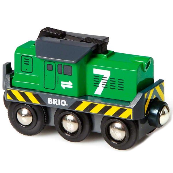 Локомотив для залізниці BRIO на батарейках (33214) 33214 фото