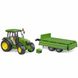 Іграшка Bruder трактор John Deere 5115 M з причепом (02108) 02108 фото 3