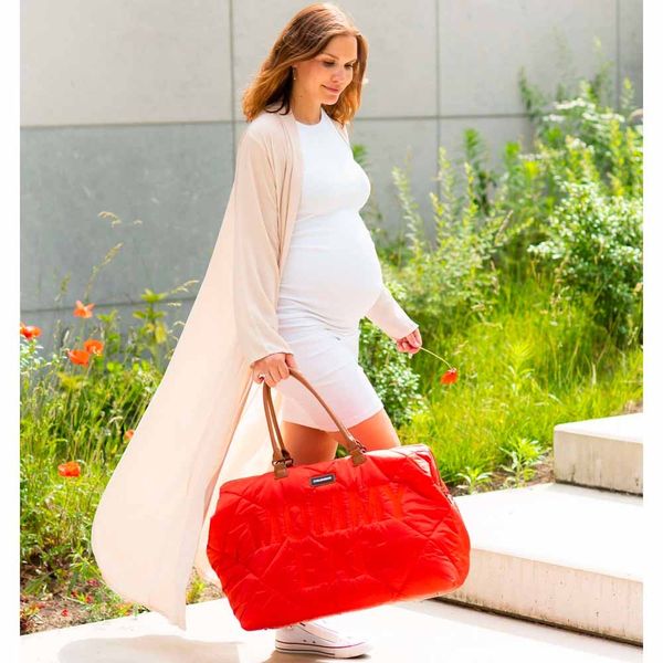 Сумка Childhome Mommy bag - puffered red (CWMBBPRE) CWMBBPRE фото