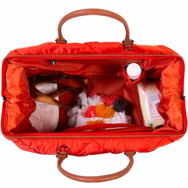 Сумка Childhome Mommy bag - puffered red (CWMBBPRE) CWMBBPRE фото