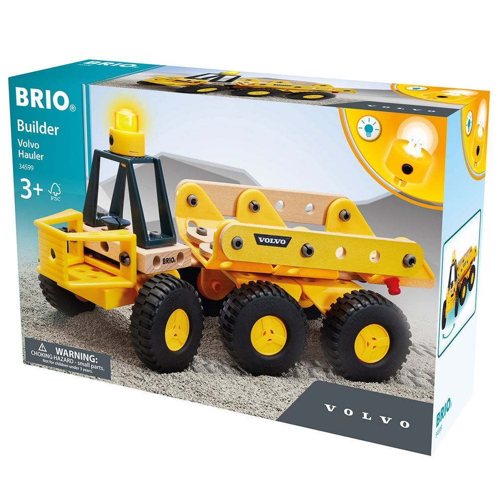 Конструктор BRIO Builder Тягач Volvo (34599) 34599 фото