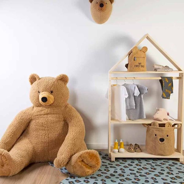 Набір корзин для іграшок Childhome Teddy, коричневий (CCBTBSET) CCBTBSET фото