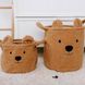 Набор корзин для игрушек Childhome Teddy, коричневый (CCBTBSET) CCBTBSET фото 2