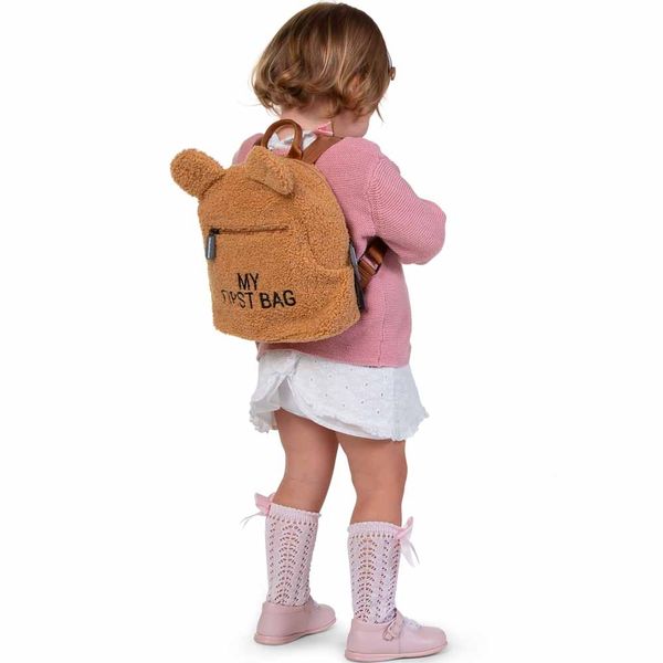 Детский рюкзак Childhome My first bag - teddy beige (CWKIDBT) CWKIDBT фото