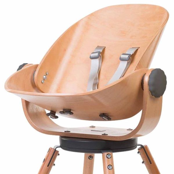 Сидение для новорожденного к стулу для кормления Childhome Evolu - natural/anthracite (CHEVONBNANT) CHEVONBNANT фото