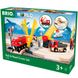 Дитяча залізниця BRIO з переїздом та краном (33208) 33208 фото 1