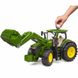 Іграшка Bruder трактор John Deere 7R 350 з навантажувачем (03151) 03151 фото 5