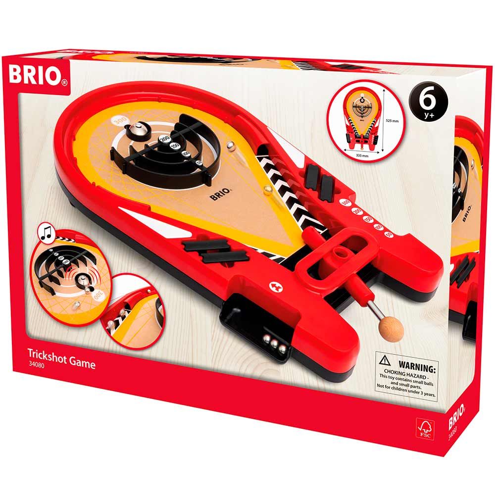 Настольная игра BRIO Trickshot (34080) | купить в магазине ZABAVKA