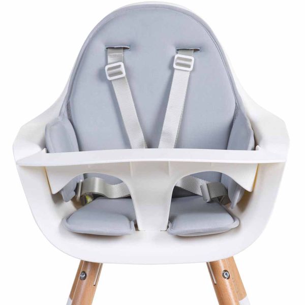 Подушка до стільця для годування Childhome Evolu - light grey (CHEVOSCNLG) CHEVOSCNLG фото
