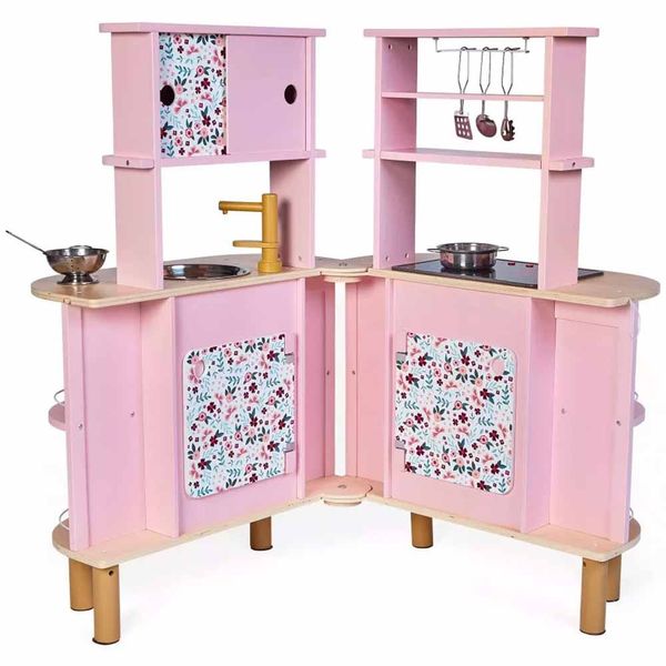 Игровой набор Janod Кухня розовая двухсторонняя (J06616) J06616 фото
