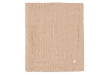 Муслінова ковдра Jollein жаккард 100&times;150 см, бісквіт GOTS (521-511-68089) 521-511-68089 фото