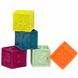 Розвивальні силіконові кубики Battat ПОЛІЧИ! (м'які кольори) (BX1481Z) BX1481Z фото 3