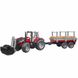 Іграшка Bruder трактор Massey Ferguson 7480 з навантажувачем та лісовозом (02046) 02046 фото 1