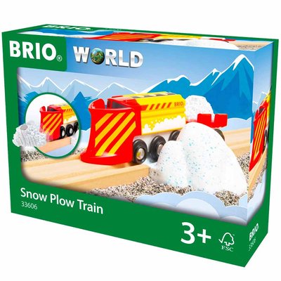 Снігоприбиральний поїзд для залізниці BRIO (33606) 33606 фото