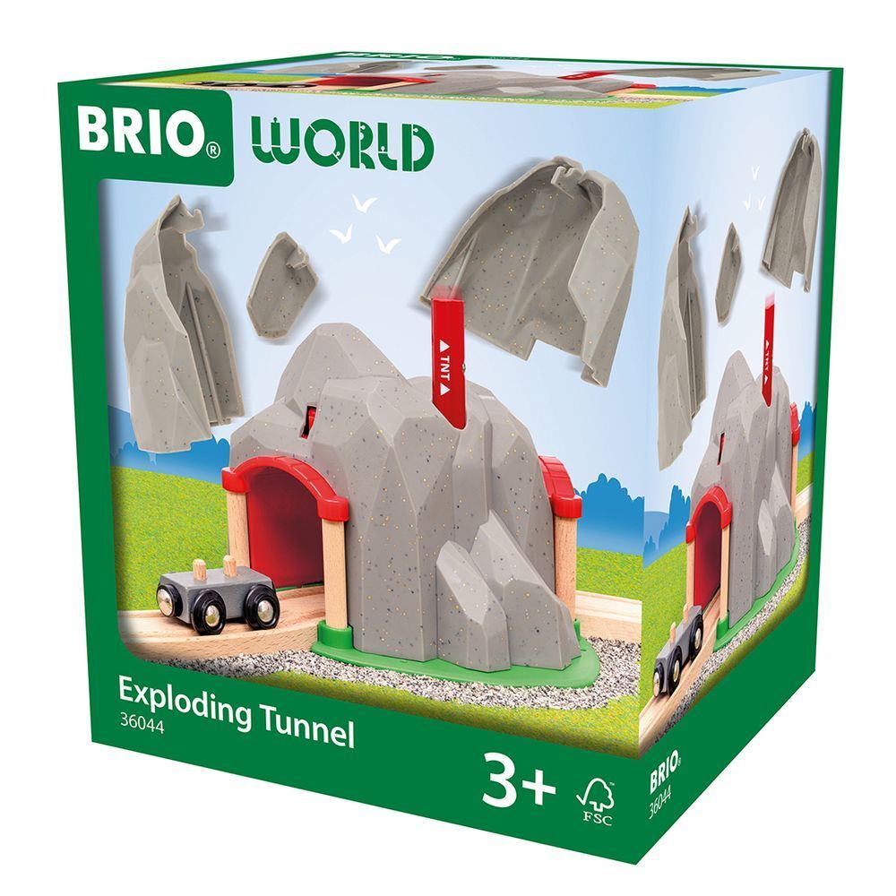 Вибуховий тунель для залізниці BRIO (36044) 36044 фото