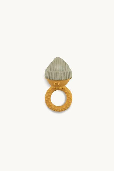 Прорезыватель GOMMU Ring Baby Peach из натурального каучука (13 см) (GOMMU141-910) GOMMU141-910 фото