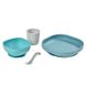 Набір силіконового посуду Beaba 4 предмети - синій (913472) 913472 фото 2
