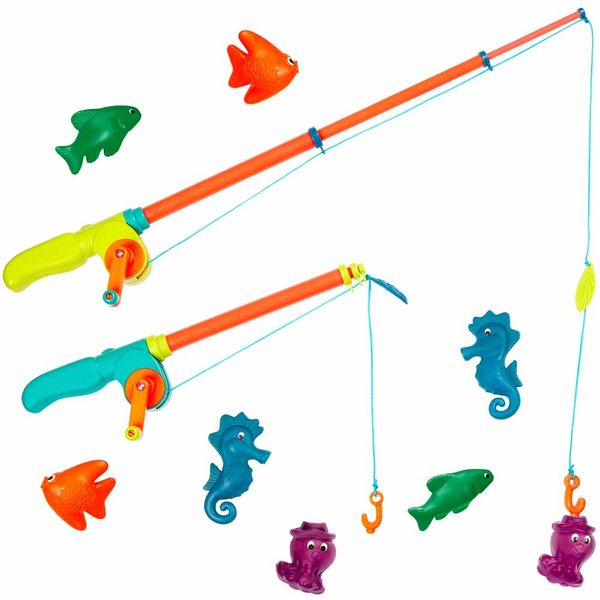 Игровой Набор Battat Магнитная рыбалка, меняющая цвет (BX2056Z) BX2056Z фото