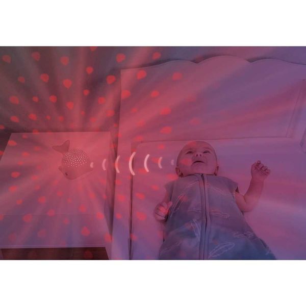Ночник-проектор Zazu Wally Кит зі звуками та колисковими звуками - синій (ZA-WALLY-02) ZA-WALLY-02 фото