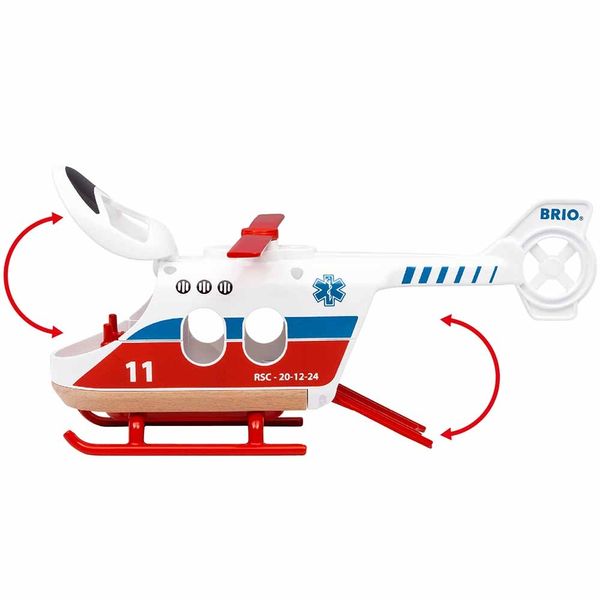 Спасательный вертолет BRIO (36022) 36022 фото