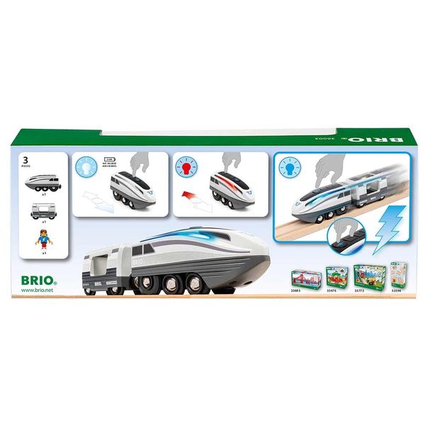 Турбопоезд BRIO на батарейках (36003) 36003 фото