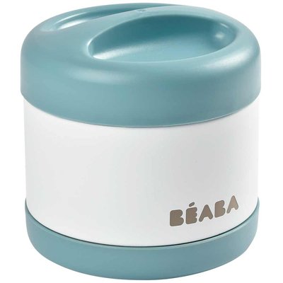 Термос для їжі Beaba 500мл. біло-блакитний (912909) 912909 фото