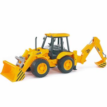 Іграшка Bruder Дорожній навантажувач з екскаватором JCB 4CX (02428) 02428 фото