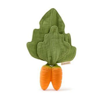 Прорізувач-комфортер Oli & Carol Cathy the Carrot Mini Doudou (L-MINDOU-CARROT) L-MINDOU-CARROT фото