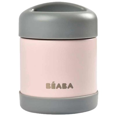 Термос для еды Beaba 300 мл. розово-серый (912908) 912908 фото