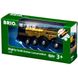 Могутній золотий локомотив для залізниці BRIO на батарейках (33630) 33630 фото 1