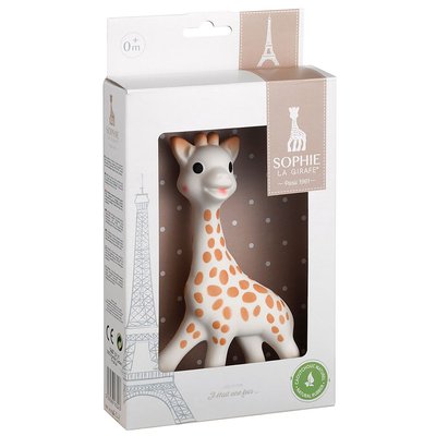 Іграшка-прорізувач Жирафа Софі (new), Sophie la girafe (Vulli) (616400) 616400 фото