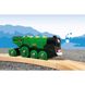 Могучий зеленый локомотив для железной дороги BRIO на батарейках (33593) 33593 фото 5