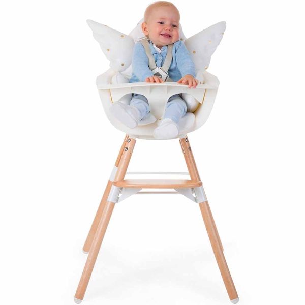 Универсальная подушка к стулу для кормления Childhome - angel/gold dots (CCASCGD) CCASCGD фото