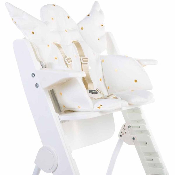 Универсальная подушка к стулу для кормления Childhome - angel/gold dots (CCASCGD) CCASCGD фото