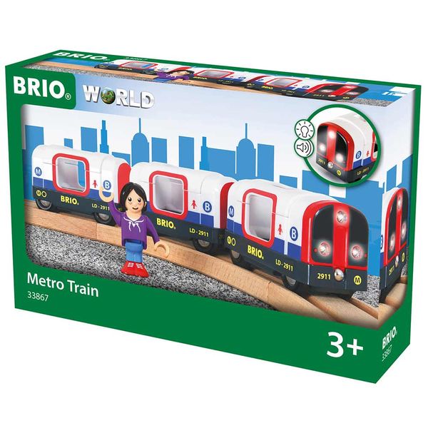 Поезд BRIO Метро (33867) 33867 фото