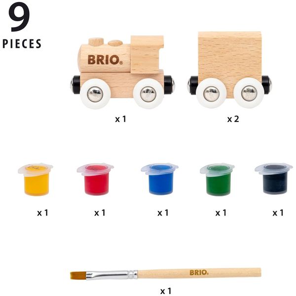 Набір BRIO Розфарбуй поїзд сам (36006) 36006 фото