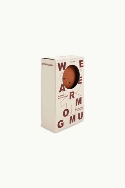 Игрушка-мишка GOMMU Almond из натурального каучука (17 см) (GOMMU103-916) GOMMU103-916 фото