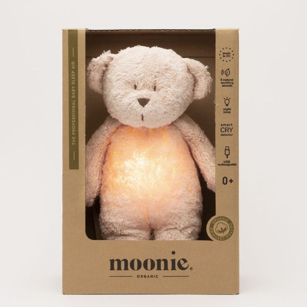 Музичний ведмедик з нічником MOONIE Rose (B01-ROSE) B01-ROSE фото