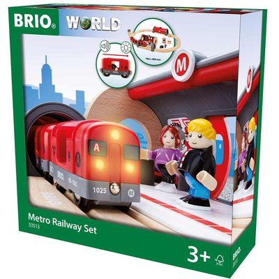 Дитяча залізниця BRIO Метро (33513) 33513 фото