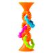 Прорезыватель-погремушка на присосках Fat Brain Toys pipSquigz Loops оранжевый (F165ML) F165ML фото 1