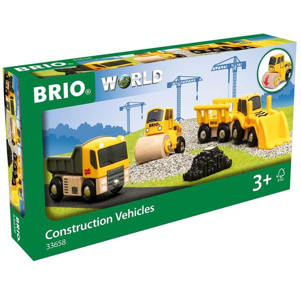 Набор игрушечной строительной техники BRIO (33658) 33658 фото