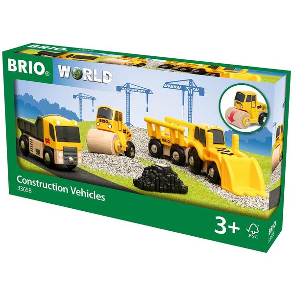 Набір іграшкової будівельної техніки BRIO (33658) 33658 фото